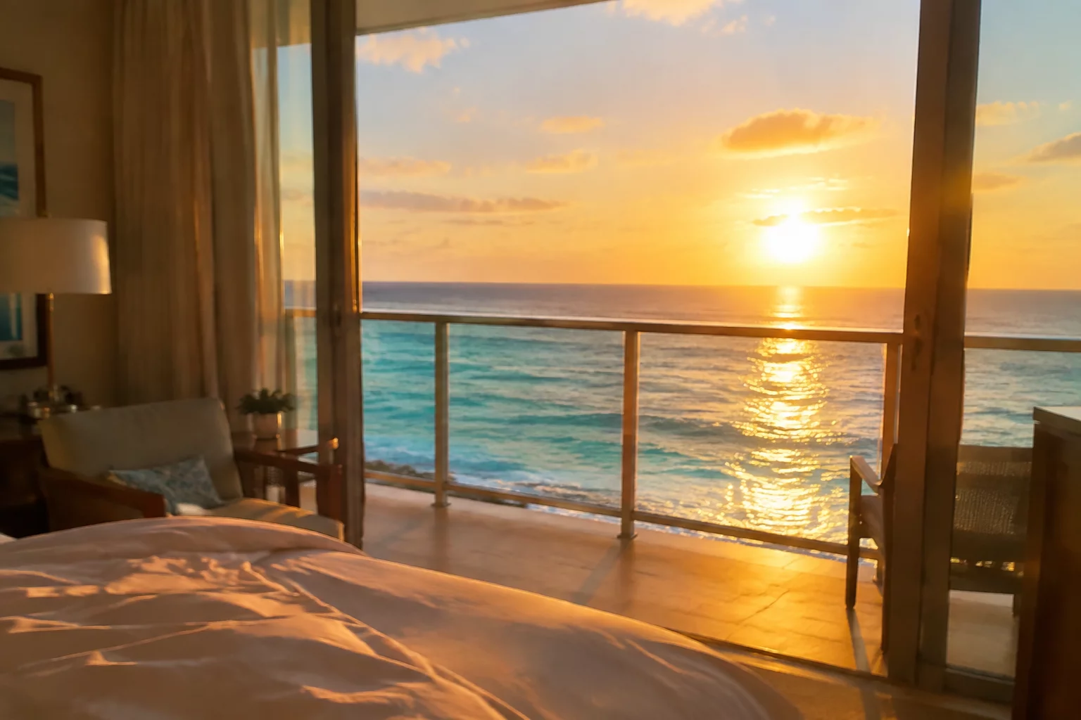 Early Bird Discount sunrise ocean view